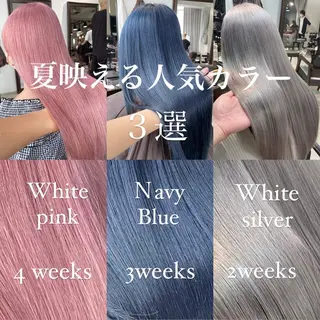 ロング カラー 🌹TikTok4万 フォロワー🌹AKIのヘアスタイル
