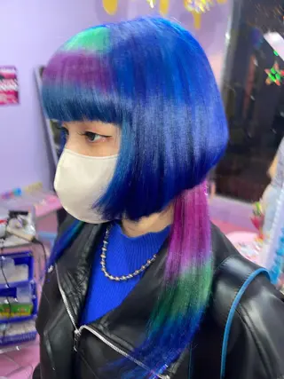 カラー ベル 🌷⭐️💖のヘアスタイル