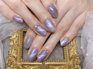 ネイル マジック ミラーのネイルデザイン