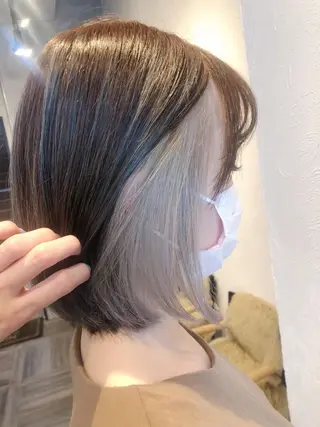 ミディアム カラー SARA / 髪質改善/西宮北口のヘアスタイル