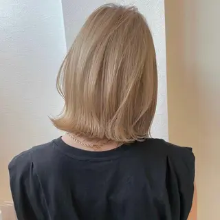 ショート カラー 縮毛矯正・似合わせ タナカ レイヤのヘアスタイル