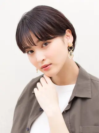 ショート レベンス田町 西谷悠のヘアスタイル