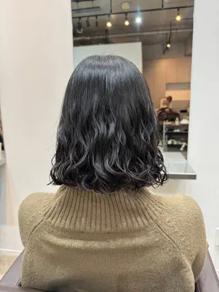 ショート 🌿朝5分でお洒落 パーマスタイル🌿のヘアスタイル