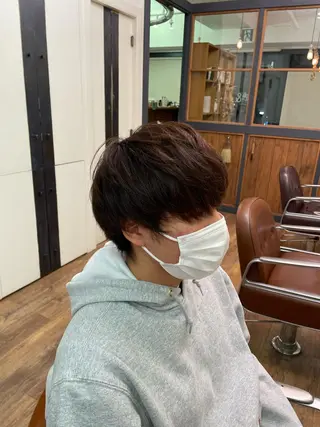 パーマ メンズ 川上拓真 ✂︎学芸大学のヘアスタイル