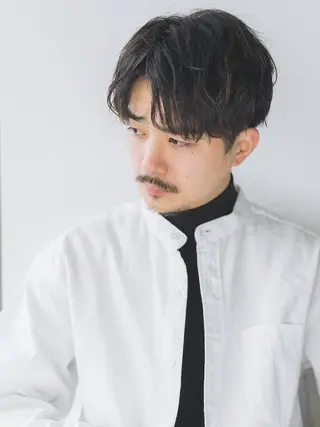 メンズ メンズパーマ特化💇 奥田敦哉のヘアスタイル