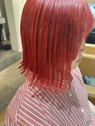 ミディアム カラー 渡邉 ひかるのヘアスタイル