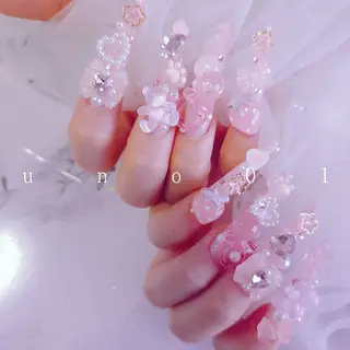 ネイル 梅田🦄中崎町🩵 u n o 0 1のネイルデザイン