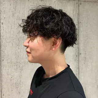 パーマ メンズ 🤡暖色レイヤー 🤡みさきのヘアスタイル