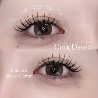 マツエク・マツパ eyelist ✵ Itsukiのマツエク・マツパデザイン