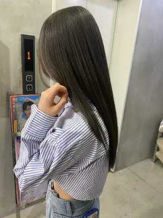 ロング 宮田海聖 ナチュラル/美髪のヘアスタイル