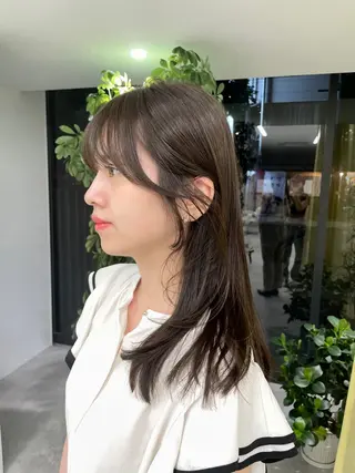 カラー 堀 愛希子のヘアスタイル