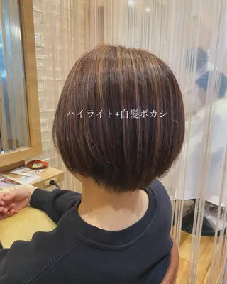 ショート カラー 羽切 涼太のヘアスタイル