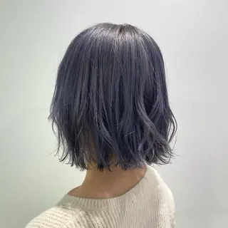 ミディアム カラー エフェクトブリーチ 🌟前澤啓太朗のヘアスタイル