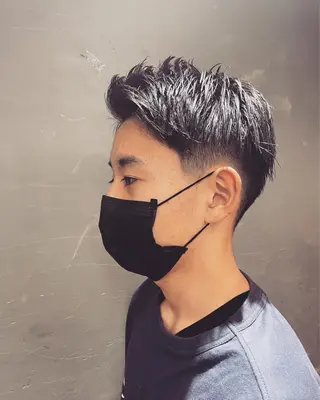 ショート メンズ 京都駅メンズカット/ パーマ/Keigoのヘアスタイル