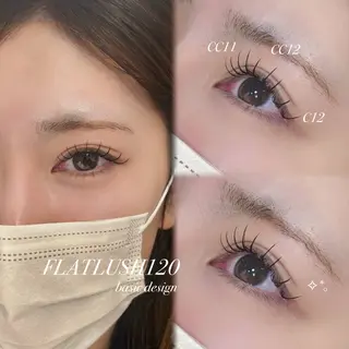 マツエク・マツパ CreBiA🎀 ayaのマツエク・マツパデザイン