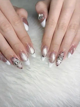 ネイル 💖長さ出し＆ワンホ ンネイルaya💖のネイルデザイン