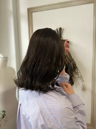ミディアム merc.🌿 友藤鮎那のヘアスタイル