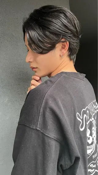 メンズ アイブロウ メンズカット/眉カッ ト/ブリーチ/シオリのヘアスタイル