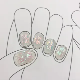 ネイル mano nella manoのネイルデザイン