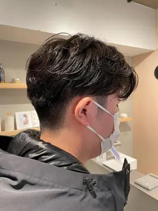 パーマ メンズ hazuki 🌝のヘアスタイル