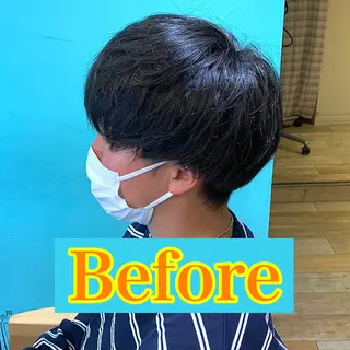 ショート パーマ メンズ メンズパーマ&メンズ 縮毛矯正/平野/渋谷のヘアスタイル