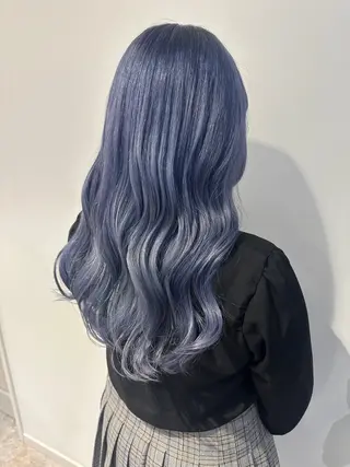 ロング カラー 唐澤 千尋のヘアスタイル