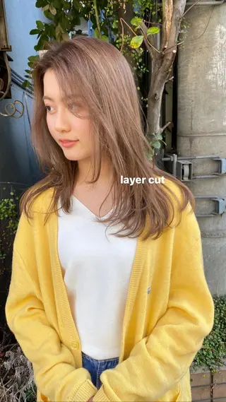 ロング Pia ツボイ ケイタのヘアスタイル