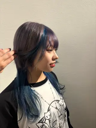 カラー 聖羅/ワンホンヘア /艶カラーのヘアスタイル