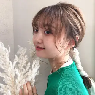 ロング ヘアアレンジ 韓国ヘア×髪質改善 /yoshikaのヘアスタイル