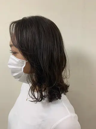セミロング カラー 似合わせヘア/ sayakaのヘアスタイル