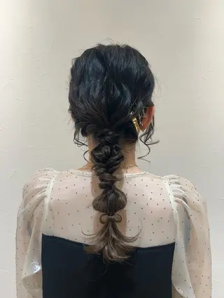 ヘアアレンジ 🖤韓国風顔周り / TAMAMI🖤のヘアスタイル