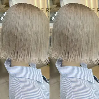 ミディアム カラー yoriダブルカラー 代表すがわらのヘアスタイル
