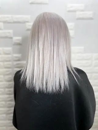 ミディアム カラー ヘアアレンジ 次世代シールエクステ 錦糸町 小泉 朋之のヘアスタイル