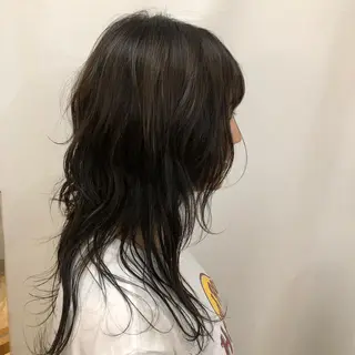 ロング カラー 暖色ボブ 🍊rikakoのヘアスタイル