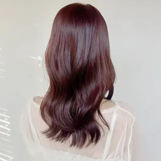 セミロング 韓国／カラー／ レイヤー🍒Rinoのヘアスタイル