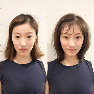 ショート 髪質改善縮毛矯正 専門店のヘアスタイル