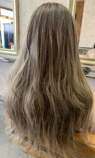 ロング カラー メンズスタイル バレイヤージュ　齋藤のヘアスタイル