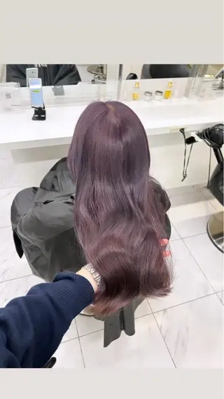 カラー 透明感ベージュ🤎 ナチュラルレイヤーのヘアスタイル