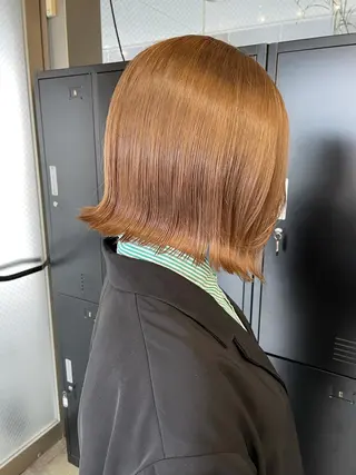 ショート 韓国風レイヤー ハイトーンRYOTAのヘアスタイル