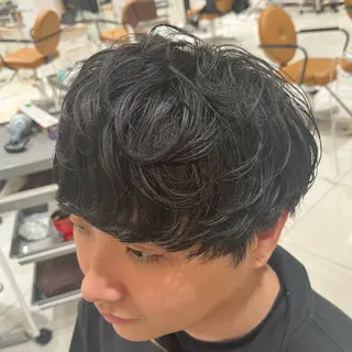 パーマ メンズ 新潟メンズパーマ⚽️ 髙井　陽のヘアスタイル