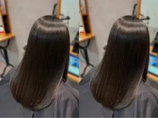 セミロング 芦屋/髪質改善/美髪 矯正/縮毛矯正/野沢のヘアスタイル