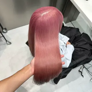 セミロング カラー ✨髪質改善艶カラー✨ リュウトのヘアスタイル