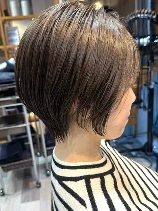 ショート カラー 和田 直也のヘアスタイル