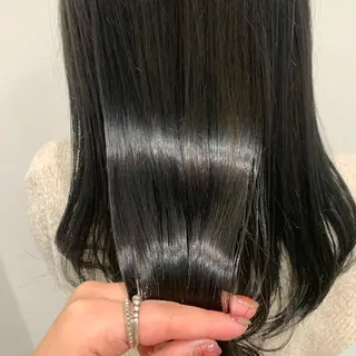 ミディアム カラー ヘアアレンジ ミニボブ/ブリーチ 🌈MISATOのヘアスタイル