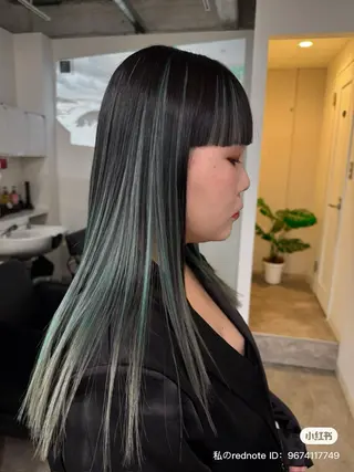 セミロング カラー BANK'S hair所属・縮毛矯正 髪質改善寺坂雄飛💐のヘアスタイル