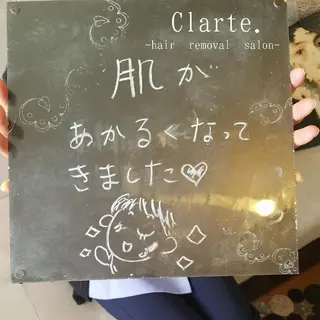 Clarte. クラルテのエステ・リラクイメージ