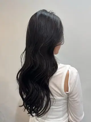 ロング 🪞きら艶ロング カラー🩶 azuのヘアスタイル