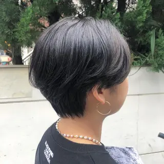 ショート カトウ ユウカのヘアスタイル