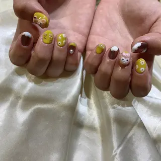 ネイル 西岡 杏のネイルデザイン