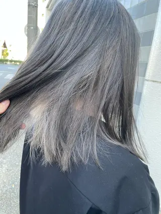 セミロング カラー 🫧ヒシダアキ taboo.i🫧のヘアスタイル